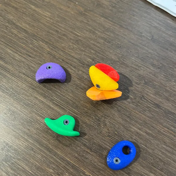 Mini Rock Climbing Wall Magnets