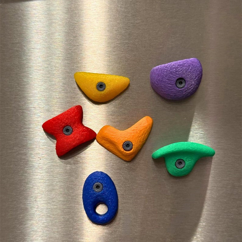 Mini Rock Climbing Wall Magnets