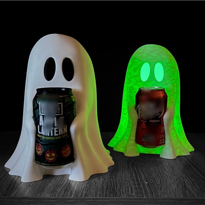 Sippy Ghost Coke Holder Halloween Decor