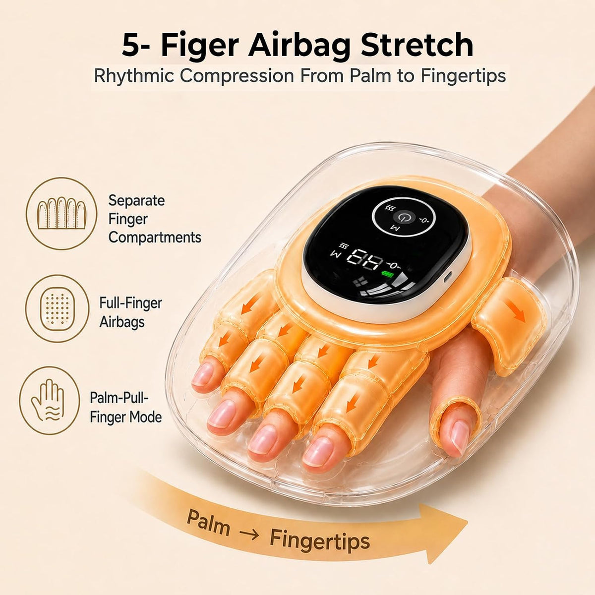 Renergy Cordless Hand Massager with Heat