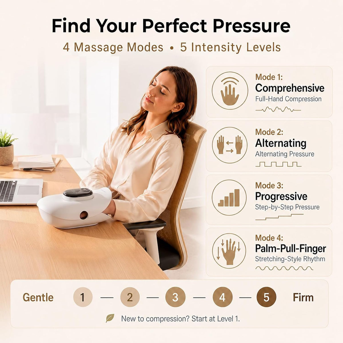 Renergy Cordless Hand Massager with Heat