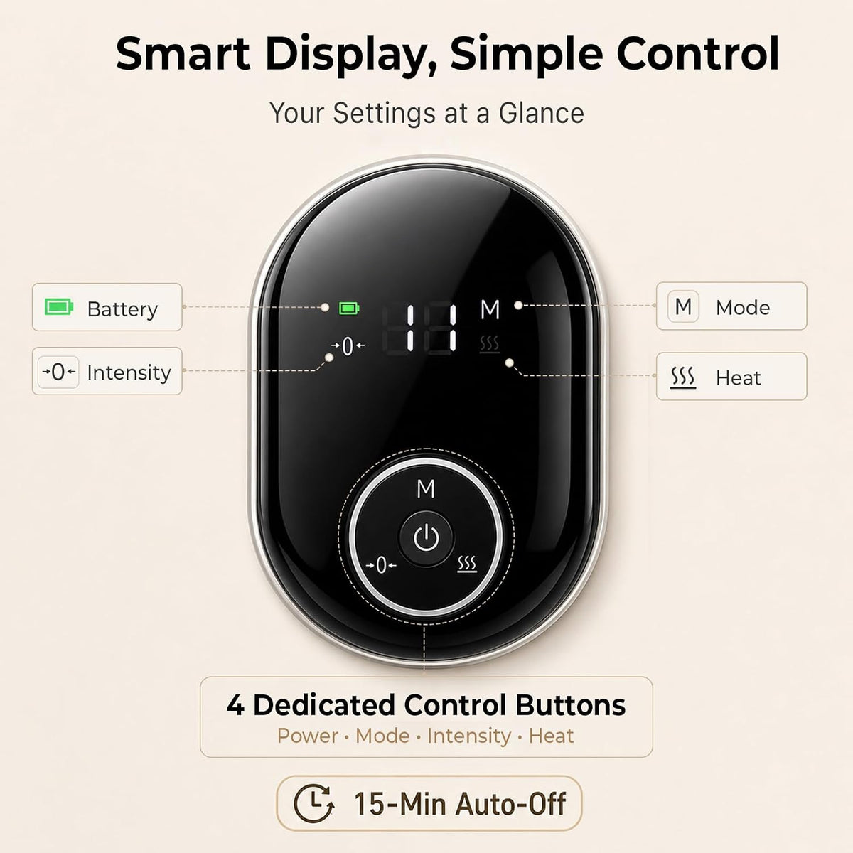 Renergy Cordless Hand Massager with Heat