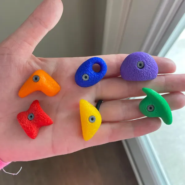 Mini Rock Climbing Wall Magnets