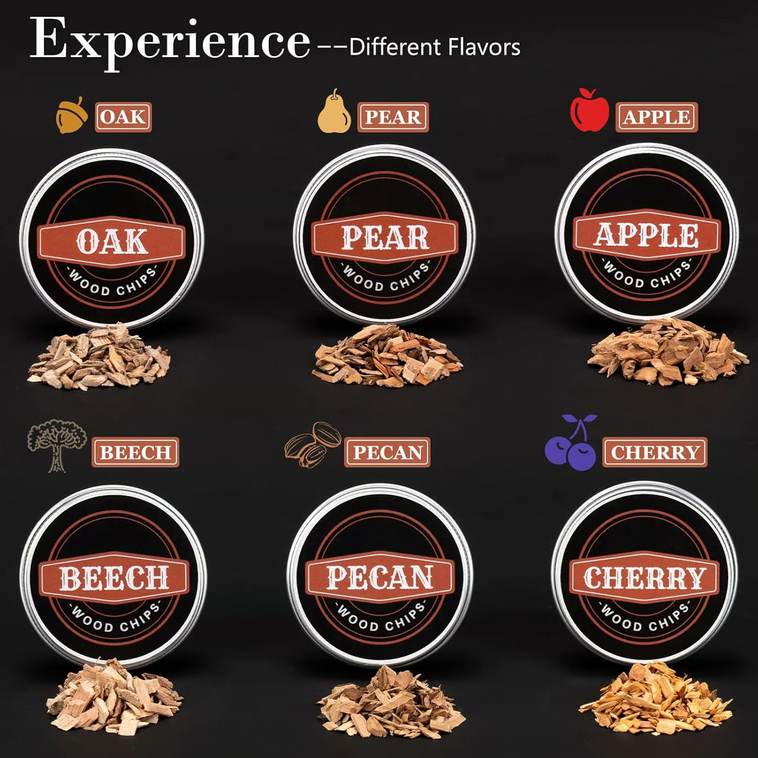 New Electric Whiskey Smoker Kit with 6 Wood Chips