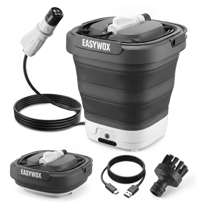Portable Electric Pressure Washer with 3.2 Gal Tank