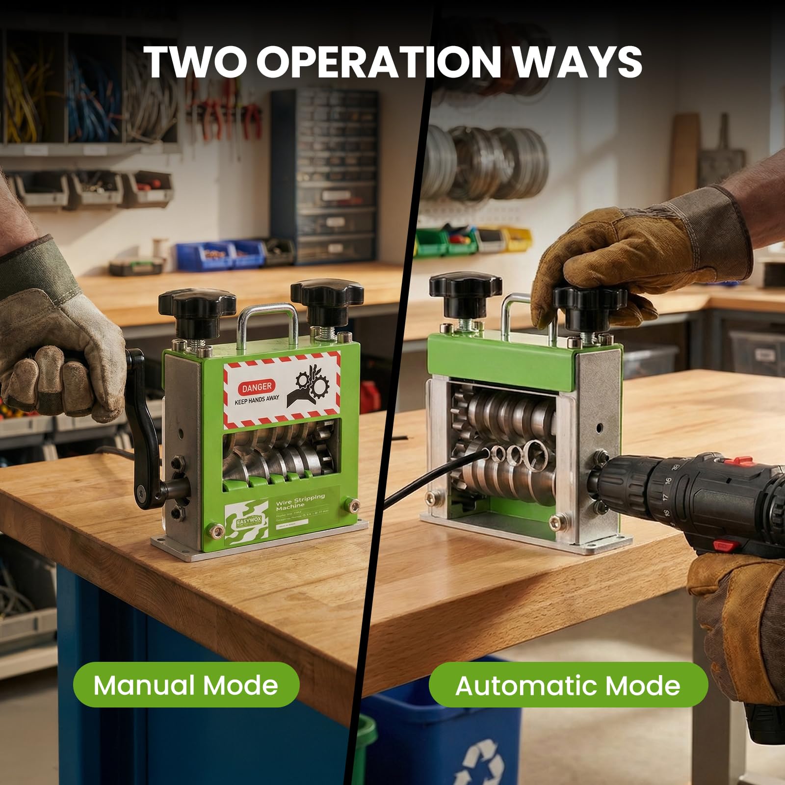 Manual / Electric Wire Stripping Machine