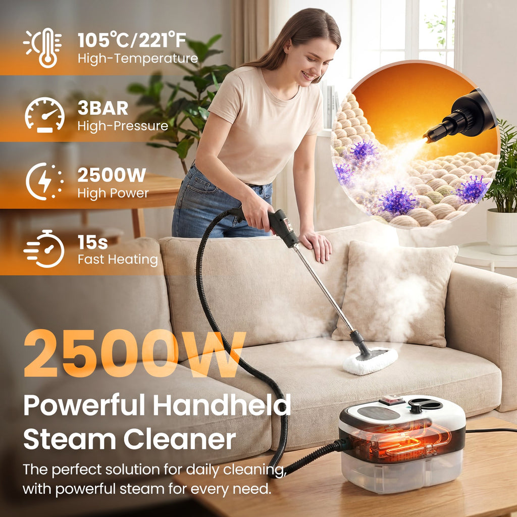 Handheld Pressurized Steam Cleaner
