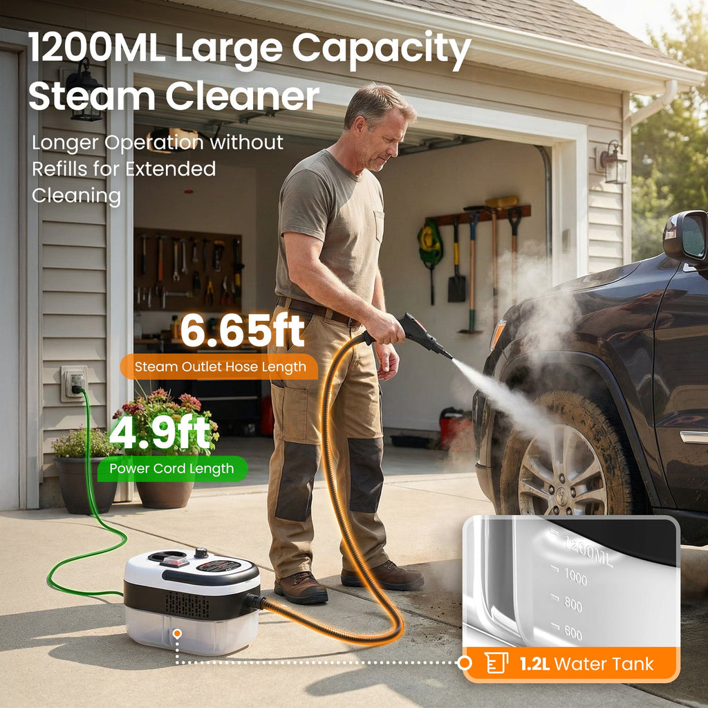 Handheld Pressurized Steam Cleaner