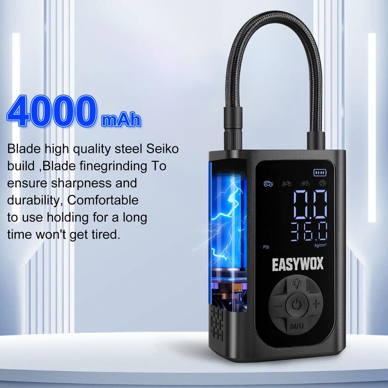 Easy-to-Use Portable Wireless Tire Inflator