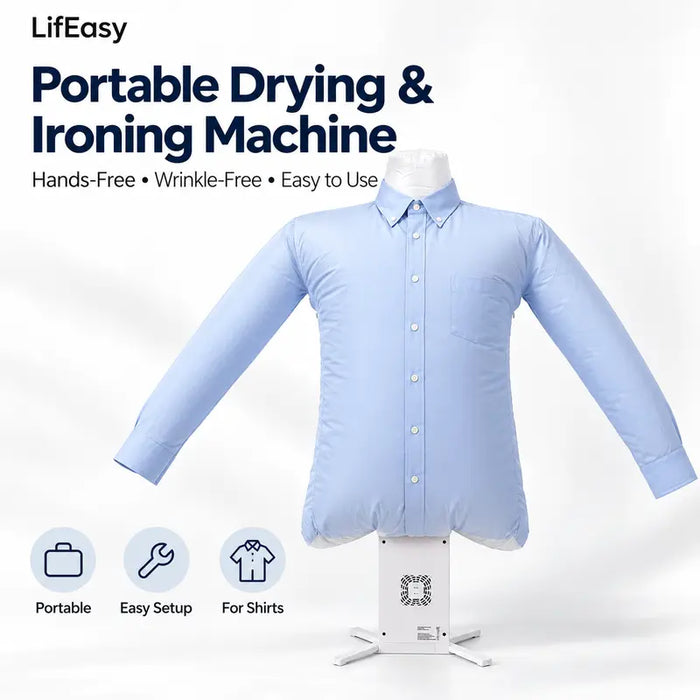 LifEasy 2-in-1 Portable Garment Steamer & Iron
