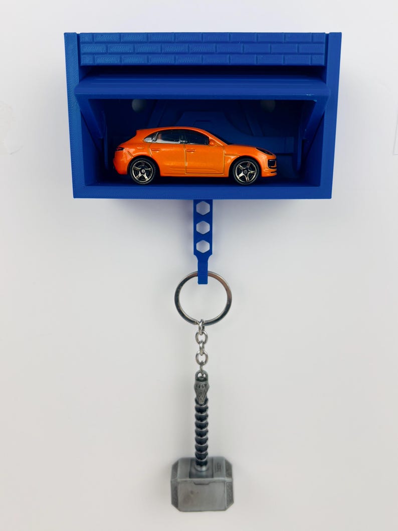 Mini Car Garage Key Holder