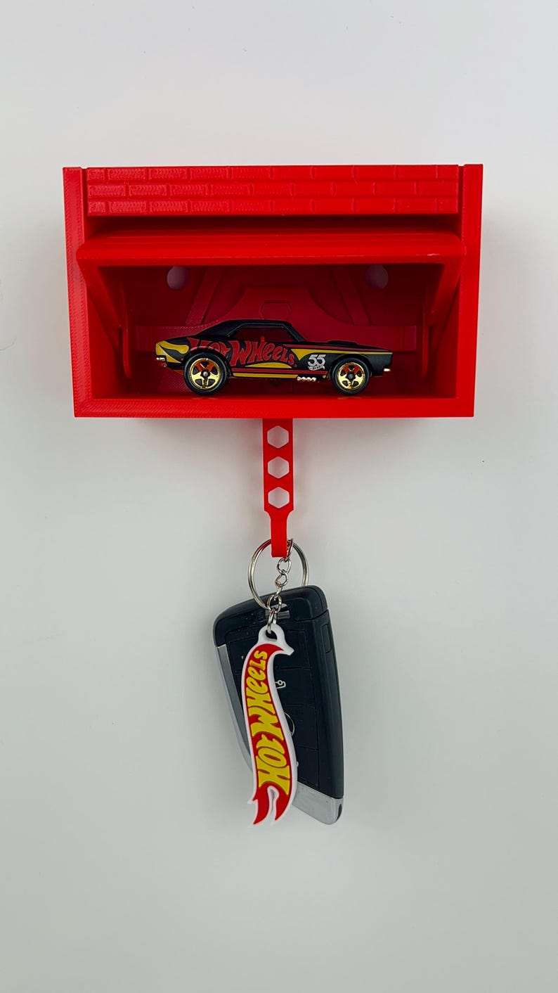 Mini Car Garage Key Holder