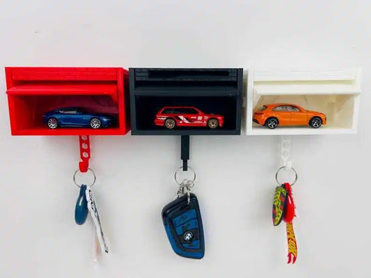 Mini Car Garage Key Holder